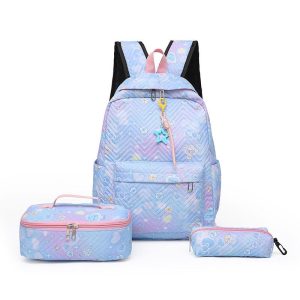 Sac d'école 3 en 1 pour enfants - Bleu