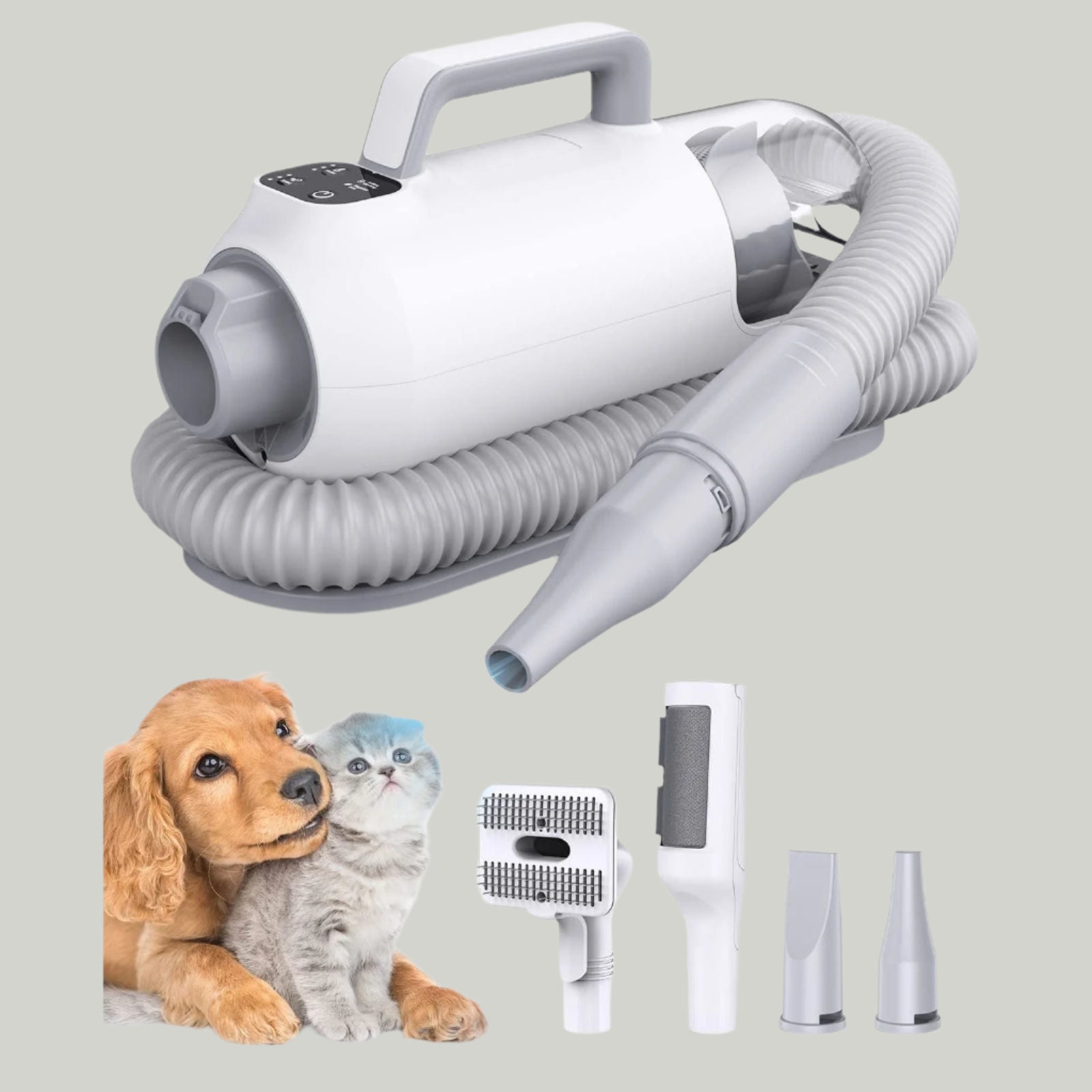 Sèche-linge et toiletteur pour animaux Decakila 1300W - CEVC005W-2