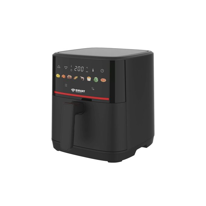 SMART TECHNOLOGY Air Fryer Smart 6.5L Digital (STPE-885W) – 1700W, Sans Huile (80% de Gras en Moins) – Design Élégant Noir / Garantie 3 Mois.-3