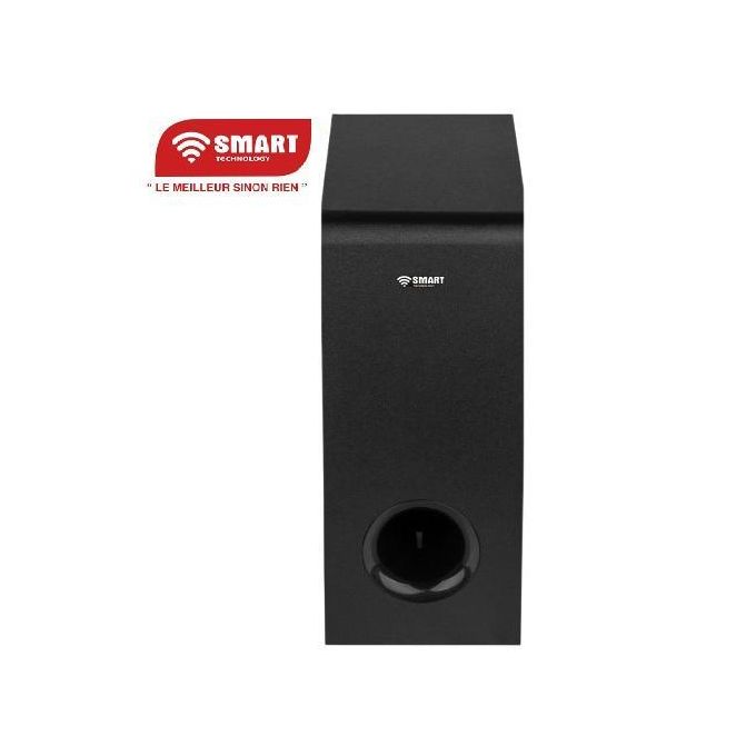 SMART TECHNOLOGY Barre De Son Modèle STHA-1003W (4.1ch - 300W) - USB / Bluetooth / Entrée AUX / HDMI (ARC) / Optique, Avec Télécommande- Noir- Garantie 3 Mois-3
