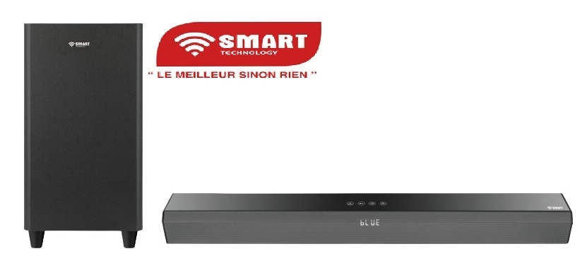 SMART TECHNOLOGY Barre De Son - STHA-1170E- 1000W - Tactile- Caisson de Basses Sans Fil - Télécommande – Noir- Garantie 3 Mois-8
