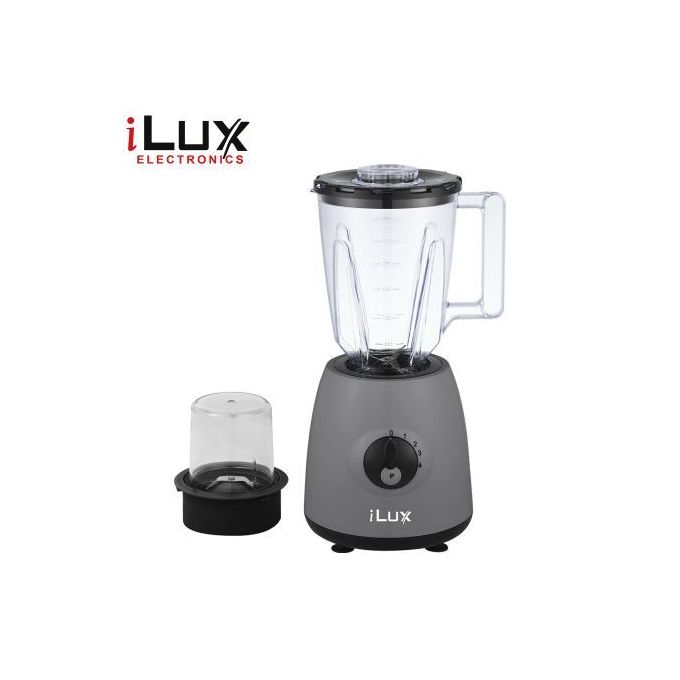 SMART TECHNOLOGY Blender Multifonction – STPE-8037P – Capacité 3.0 Litres – 800W – Bol Incassable PC – Moteur Haute Vitesse –Gris/Noir (Garantie 3 Mois)-24