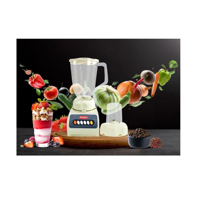 SMART TECHNOLOGY Blender - STPE-8858 - 1.5 L - 300 W - 4 Vitesses - Garantie 3 Mois  Beige-4