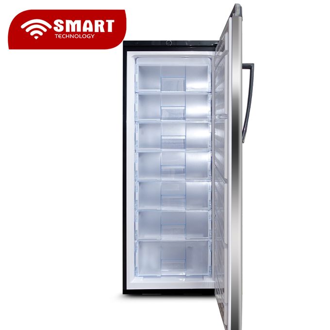 SMART TECHNOLOGY Congélateur Débout 7 Tiroirs STCD-355 - 310 L - Gris - 12 Mois De Garantie-3