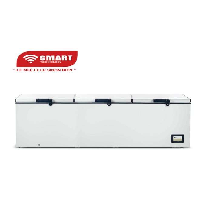 SMART TECHNOLOGY Congélateur Horizontal 3 Battants Smart 1388L (STCC-1300) - Blanc - Garantie 12 Mois-2