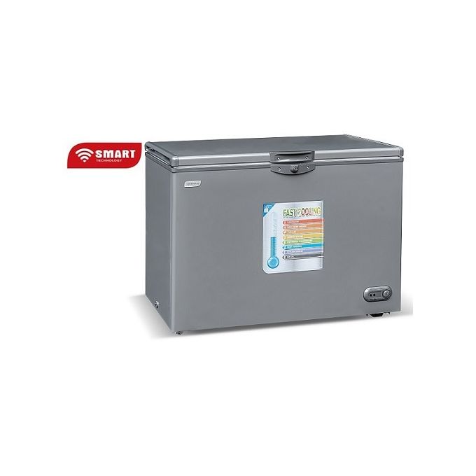 SMART TECHNOLOGY Congélateur Horizontal COOL PACK (STCC-320) - 280L- Gris / Avec Grille à l’Arrière / Garantie 12 Mois.-2