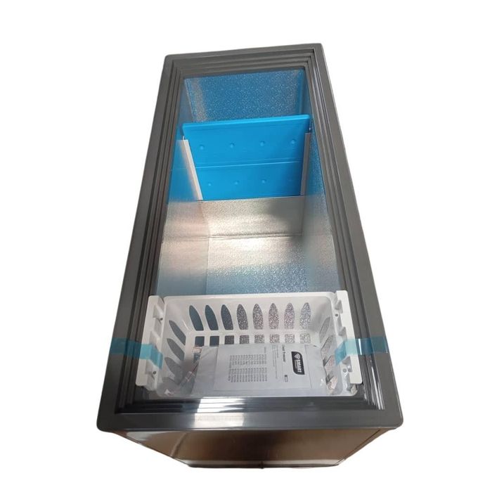 SMART TECHNOLOGY Congélateur Horizontal COOL PACK (STCC-385) - 327L- Gris / Avec Grille à l’Arrière / Garantie 12 Mois.-4