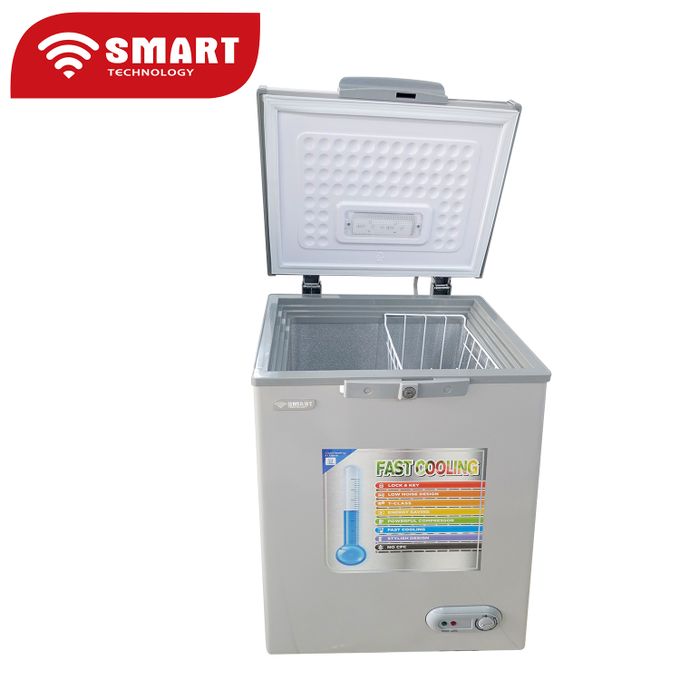 SMART TECHNOLOGY Congélateur Horizontal STCC-102 - 80 L - Gris - 12 Mois De Garantie-4