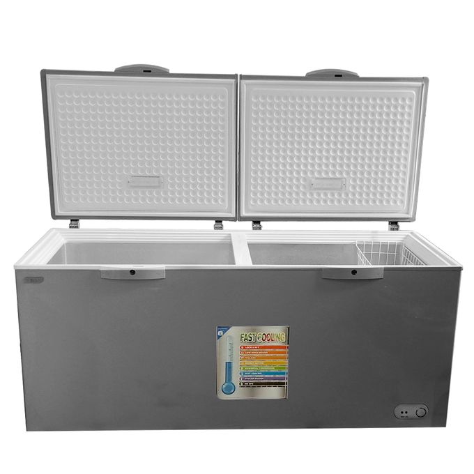 SMART TECHNOLOGY Congélateur Horizontal STCC-640 - 520 L - Gris - Garantie 12 Mois-3