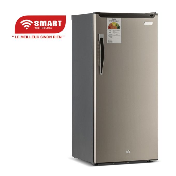 SMART TECHNOLOGY Congélateur Vertical 5 Tiroirs 170L (STCD-247) - Gris / Avec grille à l'arrière - 12 Mois Garantie-2