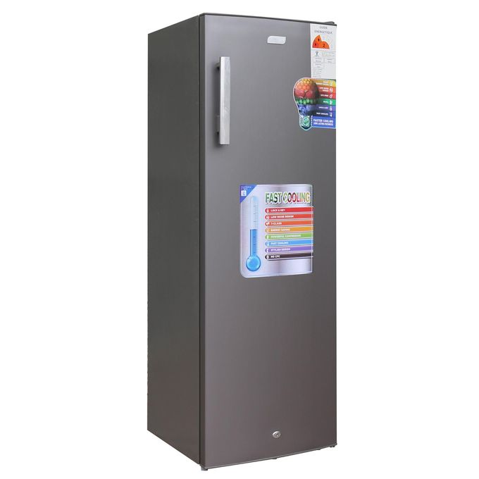 SMART TECHNOLOGY Congélateur Vertical 6 Tiroirs 180L (STCD-335K) - Gris / Avec grille à l'arrière - Garantie 12 Mois-4