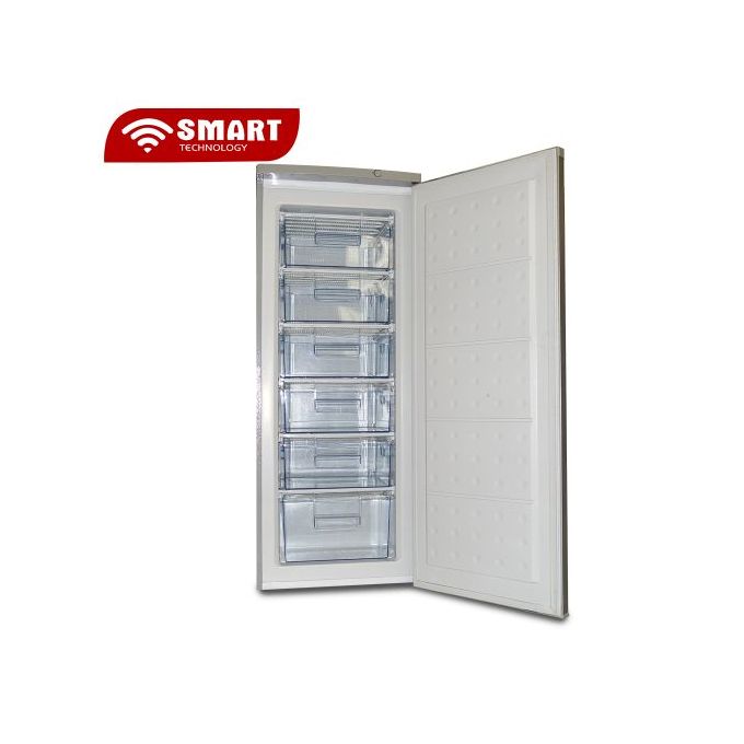 SMART TECHNOLOGY Congélateur Vertical 6 Tiroirs - STCD-335H - 180L - Argent - 12 Mois De Garantie - Argent-3