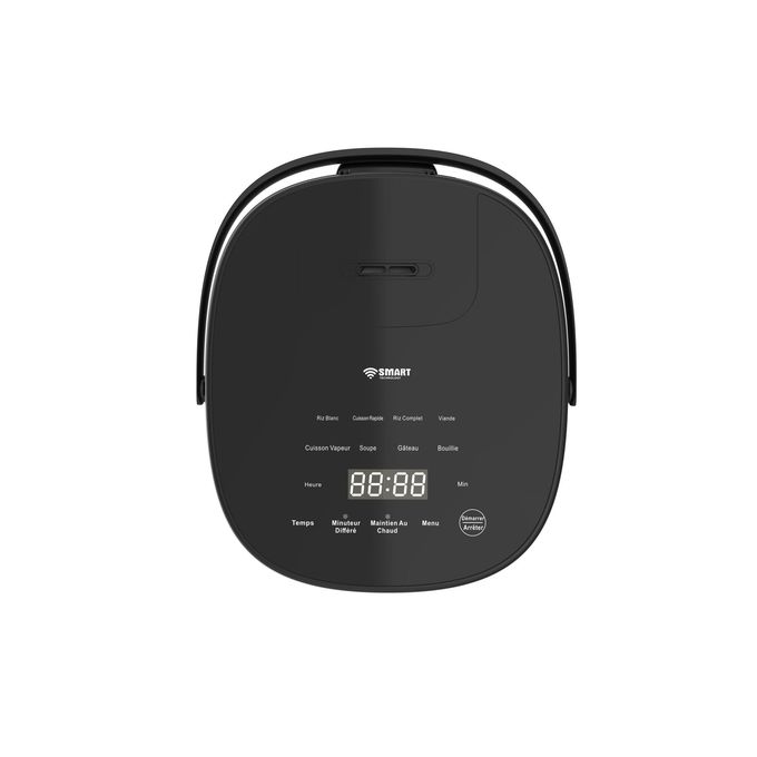 SMART TECHNOLOGY Cuiseur à Riz Multifonction 8 en 1 – STPE-5014W – Capacité 1.5 Litres – 800W – Écran Tactile – Cuve Anti-adhésive – Noir (Garantie 3 Mois)-7