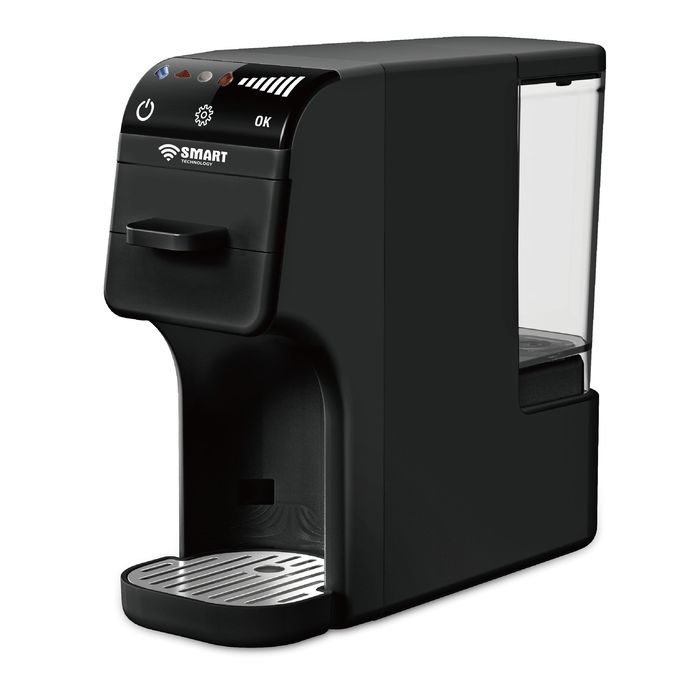 SMART TECHNOLOGY Machine à Café à Capsules Multifonction 5- En-1 STPE-2545W - Ulka 20 Bars -0.6L- 1350 W - Noir -Garantie 3 Mois-2