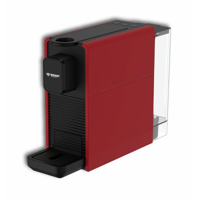 SMART TECHNOLOGY Machine à Café à Capsules (STPE-2543W) - 0,75L - 1400W - Rouge - Garantie 3 Mois-3
