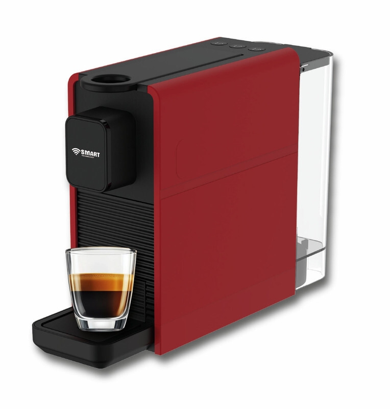 SMART TECHNOLOGY Machine à Café à Capsules (STPE-2543W) - 0,75L - 1400W - Rouge - Garantie 3 Mois-4