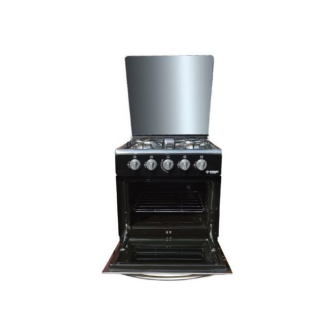 SMART TECHNOLOGY Mini Four 4 Feux Semi-Inox - Stmf-4 - Avec Four Vitre Miroir - 50 X 50 Cm - Noir - Garantie 6 Mois-3