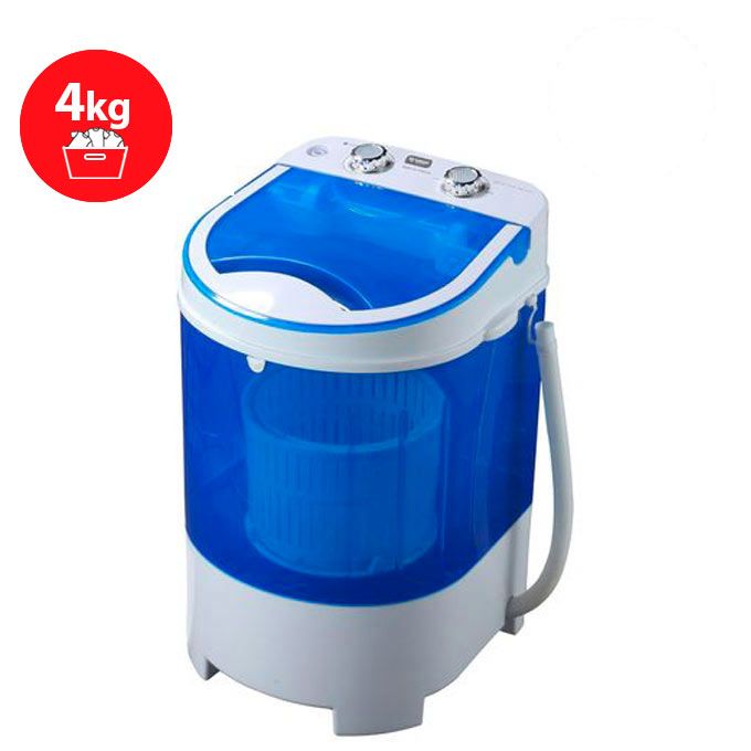 SMART TECHNOLOGY Mini Machine a laver STMLS-4K Semi-Automatique- 4Kg- Lavage et Essorage- Bleu-Blanc-Garantie 6 Mois.-2