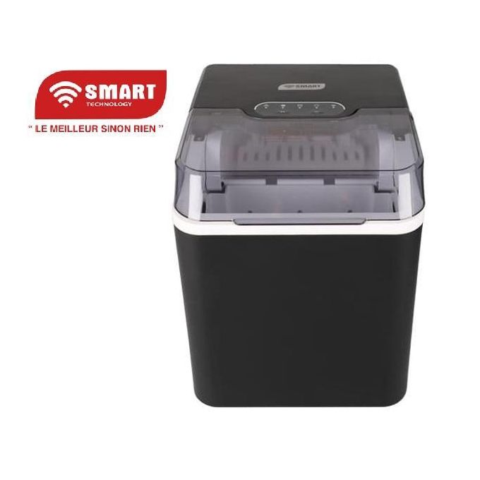 SMART TECHNOLOGY Pondeuse à Glace 12Kg / 24H (STIM-8888H) -120W - 1,4L- Gris- Garantie 3 Mois-2