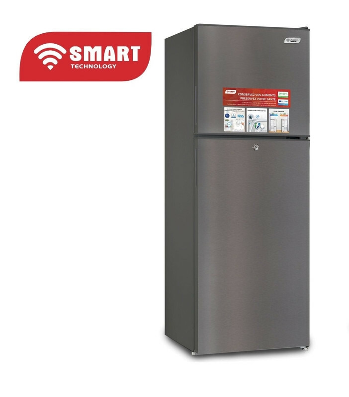 SMART TECHNOLOGY Réfrigérateur 2 Portes DFRST Smart 160L (STR-190M)-Gris / 12 Mois De Garantie-5