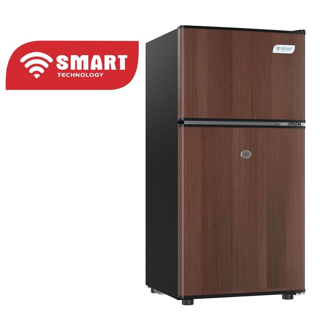 SMART TECHNOLOGY Réfrigérateur 2 Portes DFRST Smart 85L (STR-99WH)-Gris-Boisé - 12 Mois De Garantie-2