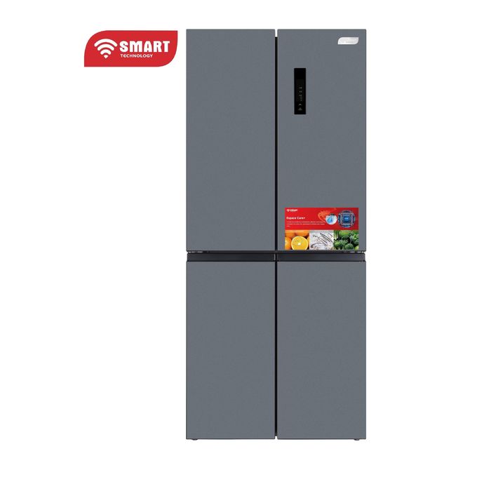 SMART TECHNOLOGY Réfrigérateur Combiné Américain 4 Battants NOFRST SMART  405L (STCB-500WM)-Gris / Garantie 12 Mois-2
