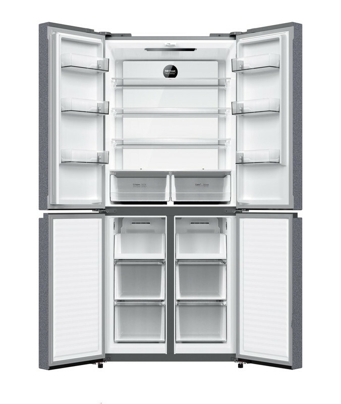 SMART TECHNOLOGY Réfrigérateur Combiné Américain 4 Battants NOFRST SMART  405L (STCB-500WM)-Gris / Garantie 12 Mois-5