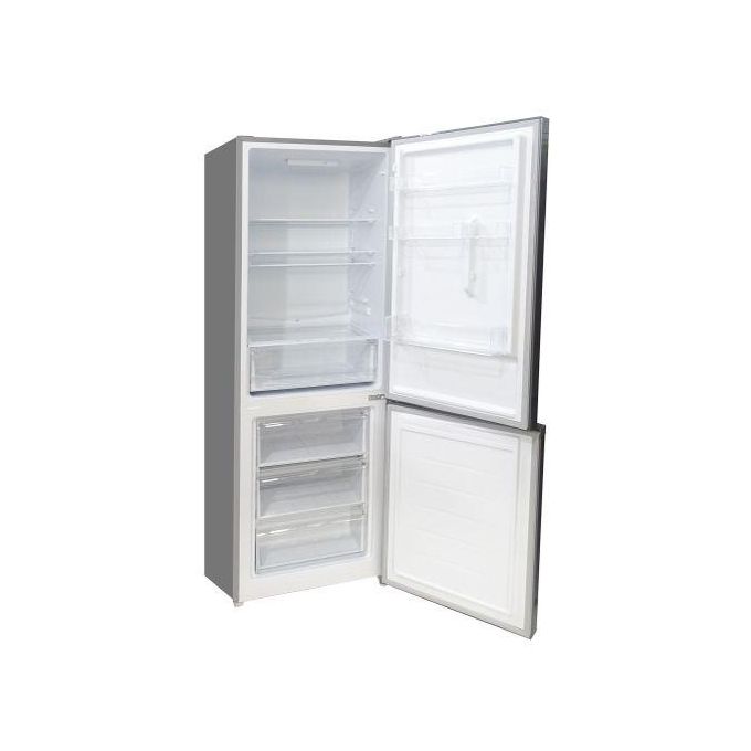 SMART TECHNOLOGY Réfrigérateur Combiné DFRST 3 TIROIRS  315L (STCB-499WM)  - Inox - Garantie 12 Mois-3
