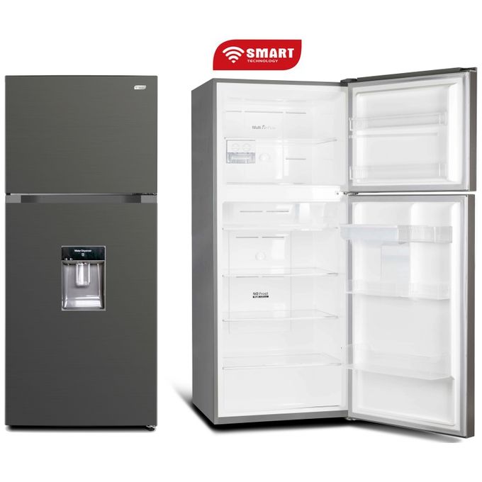 SMART TECHNOLOGY Réfrigérateur Smart 2 Battants Avec Fontaine -STR-717WM - 410L -Gris - 12 Mois De Garantie-4
