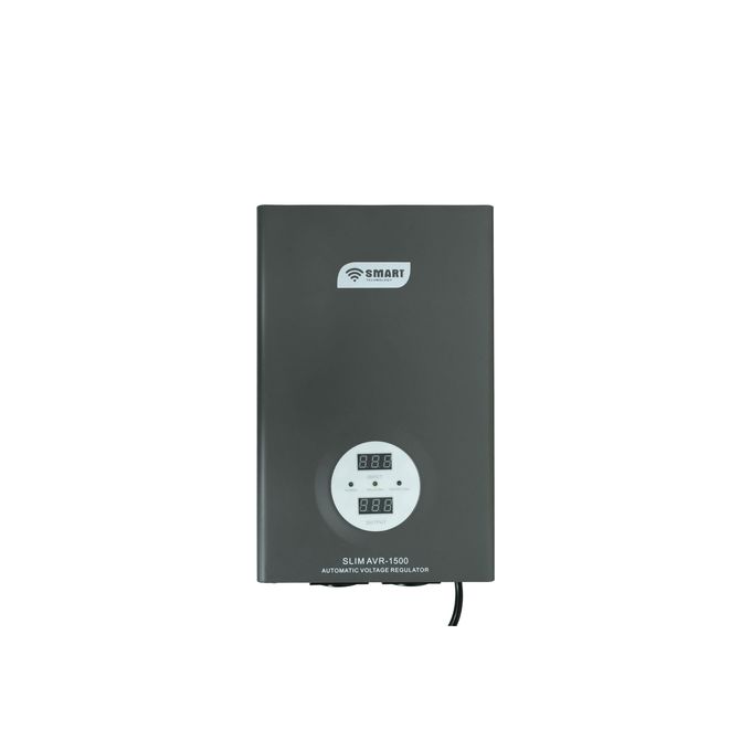 SMART TECHNOLOGY Stabilisateur Mural Automatique SMART (AVR-1500WVA)-Gris- Garantie  7 Mois-3