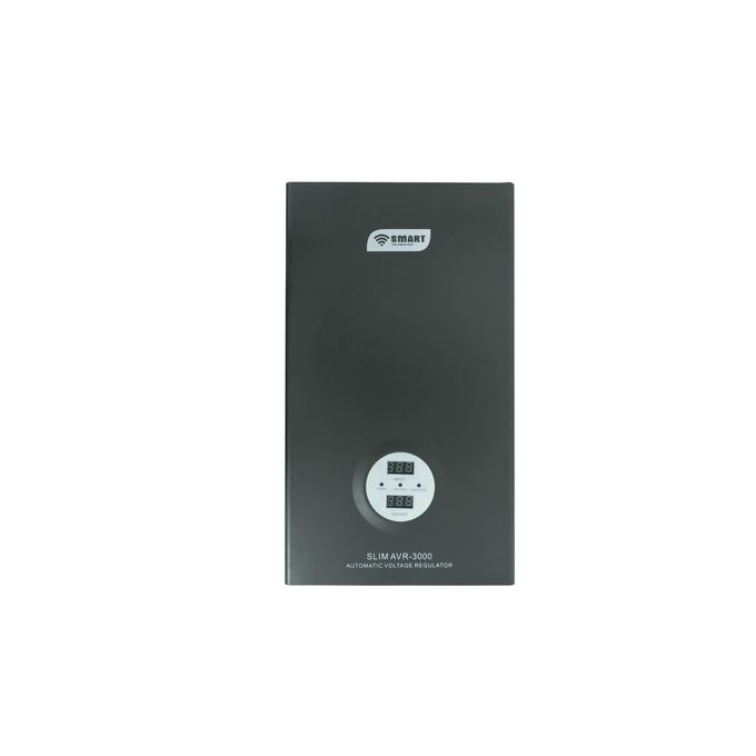 SMART TECHNOLOGY Stabilisateur Mural Automatique SMART (AVR-3000WVA)-Gris- Garantie  7 Mois-8