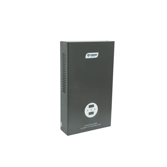 SMART TECHNOLOGY Stabilisateur Mural Automatique SMART (AVR-3000WVA)-Gris- Garantie  7 Mois-9