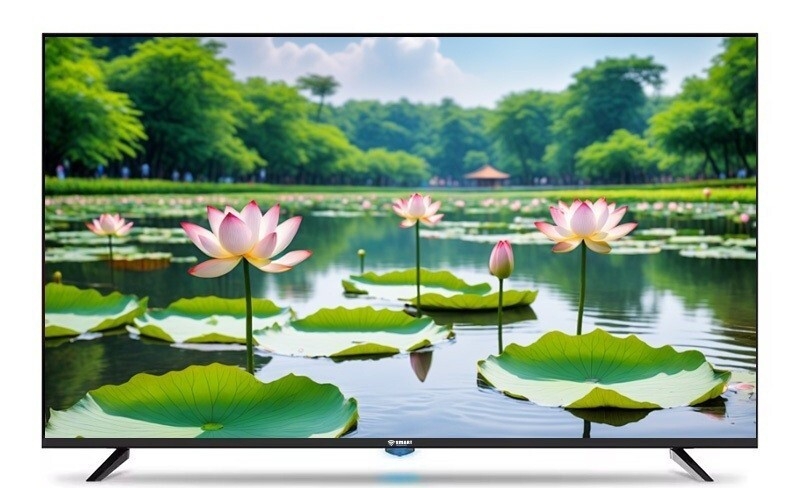 SMART TECHNOLOGY TV 75" QLED Android /Google TV (STT-7581E) UHD, Wifi, Bluetooth, Apps (Netfl /YouTube /Prime Video /Disney+) - 2x HDMI- 2x USB, 1 Télécommande Slim avec Option Vocale- Noir + Support Mural Offert et une Garantie de 12 mois.-4