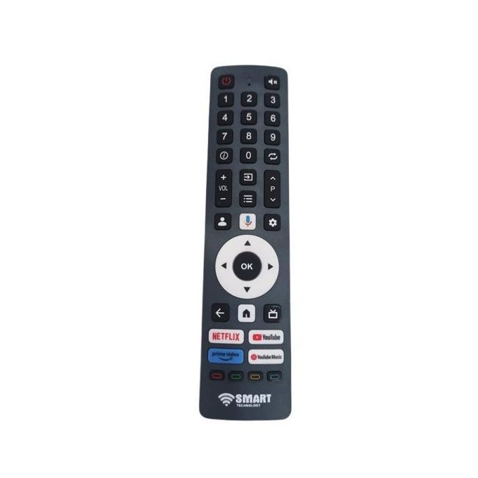 SMART TECHNOLOGY TV DLED /HD 32’’ Google TV, Android 14 + Support Mural Offert (STT-3280K) - Wifi, Bluetooth - Apps (Netfl, YouTube, Prime Vidéo) - 2 Télécommandes slim avec option vocale - 2x HDMI, 2x USB – Noir- Garantie 12 Mois.-9