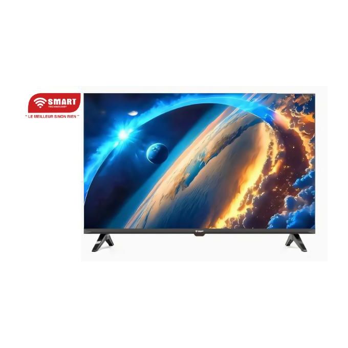 SMART TECHNOLOGY TV LED HD 32" ANALOG TV+ Support Mural Offert (STT-5132HAA)- Noir - Garantie 12 Mois-2