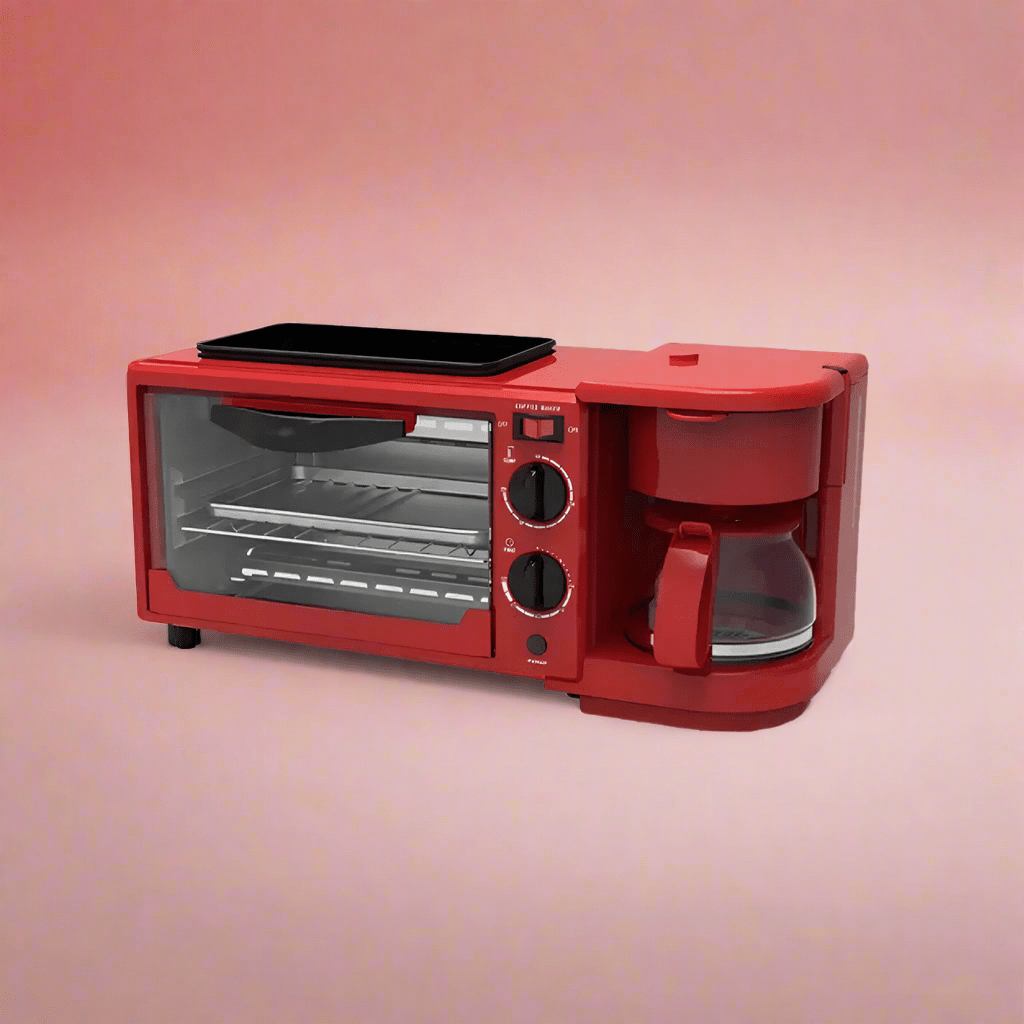 Station petit déjeuner Decakila 3 en 1 1050W - KEEV003R-1