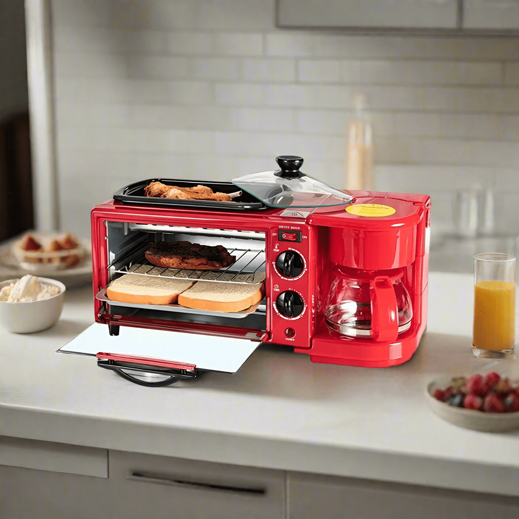 Station petit déjeuner Decakila 3 en 1 1050W - KEEV003R-2