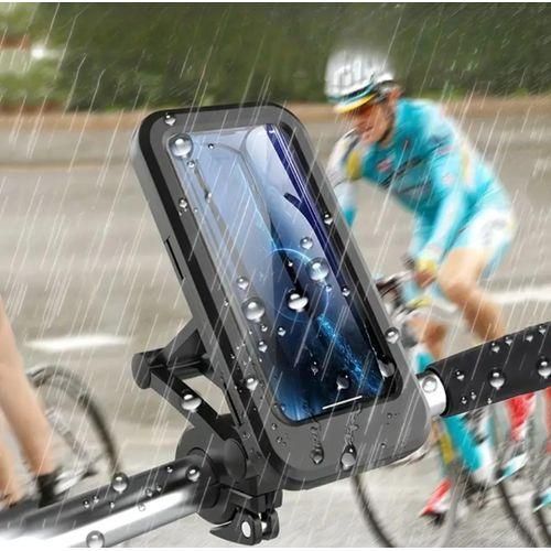 Support de téléphone sur guidon de vélo ou moto - imperméable
