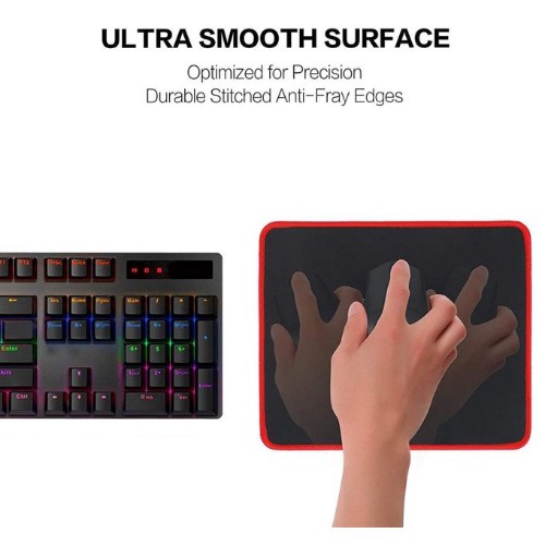 Tapis de Souris Durable avec Bordures Cousues – Idéal Gaming &amp; Bureau-2