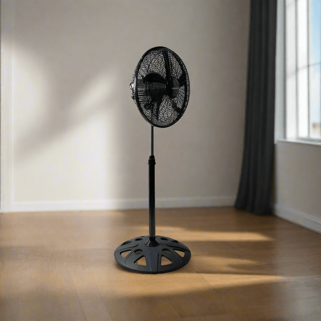 Ventilateur sur pied industriel Decakila 18" à 5 pales 60 W - KEFC028B-2