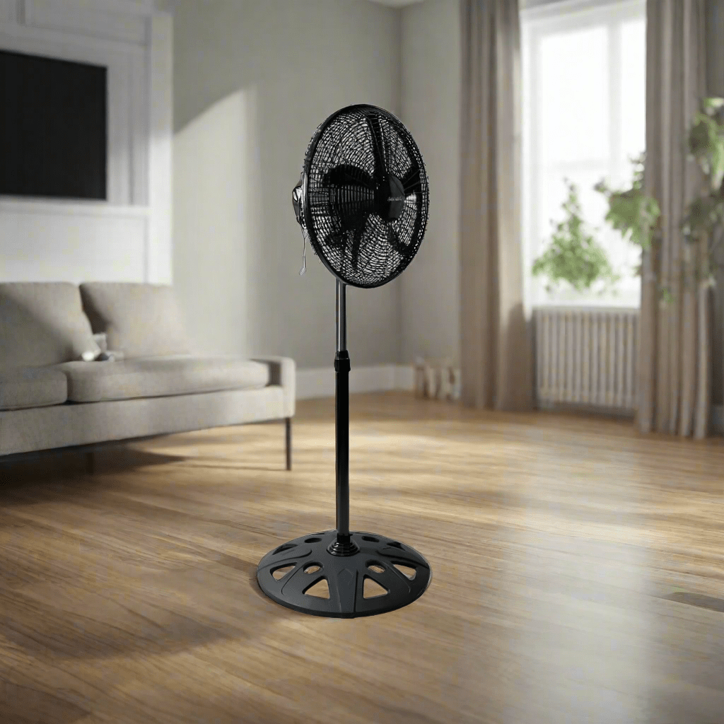 Ventilateur sur pied industriel Decakila 18" à 5 pales 60 W - KEFC028B-3