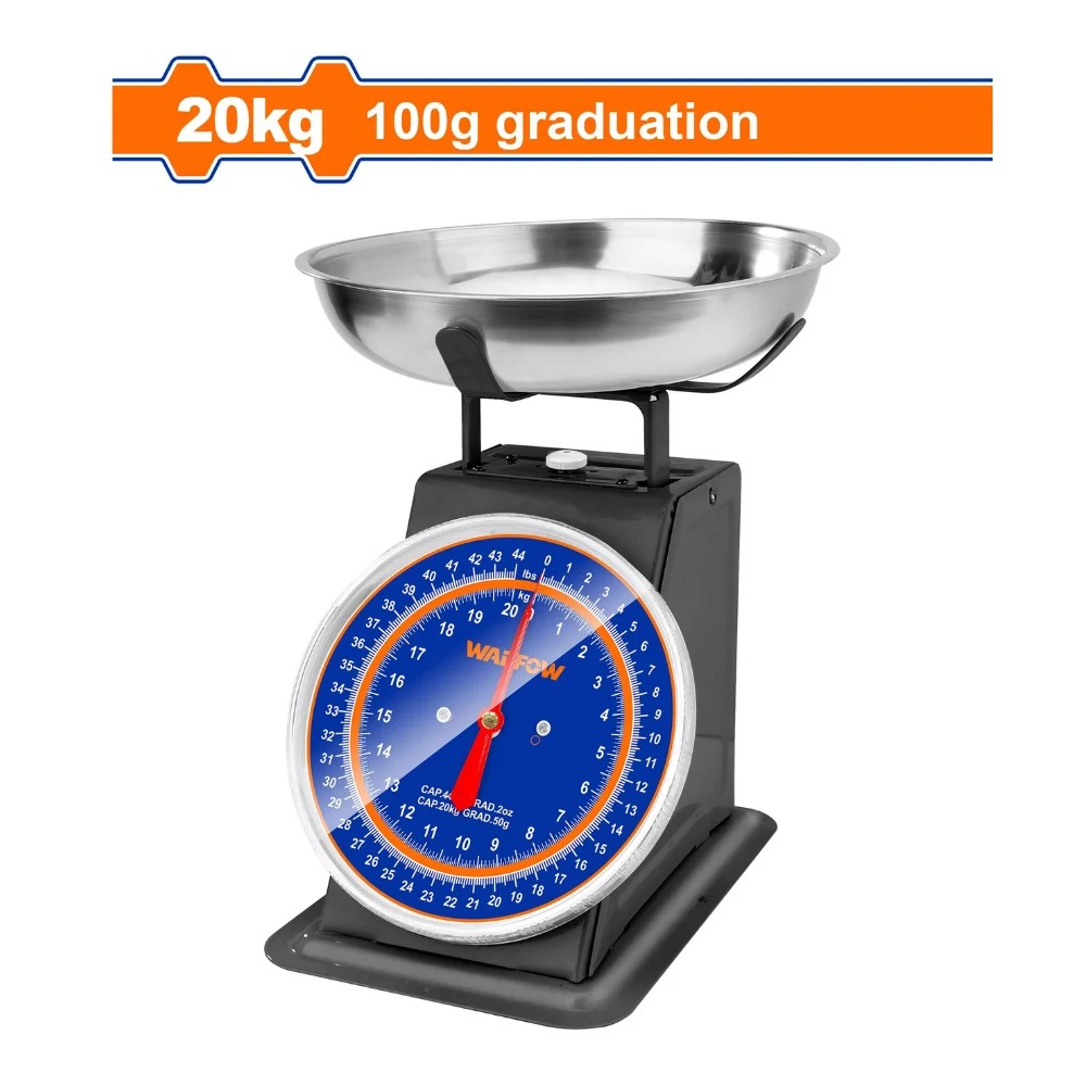 WADFOW Balance mécanique de cuisine 20 kg (Copie)