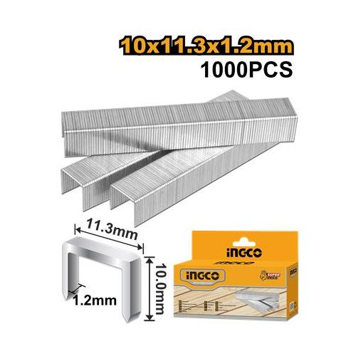 Ingco Agrafes 10 X 1,2Mm STS0210