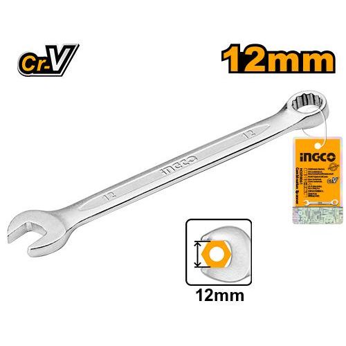 Ingco CLE MIXTE METRIQUE 12mm HCSPA121
