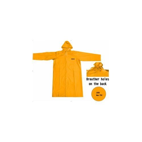 Ingco MANTEAU DE PLUIE PVC POLYESTER JAUNE XL HRCTL031XL
