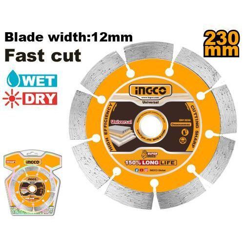 Ingco DISQUE DIAMANTE SEC 230(9"")X22.2mmDMD0123013
