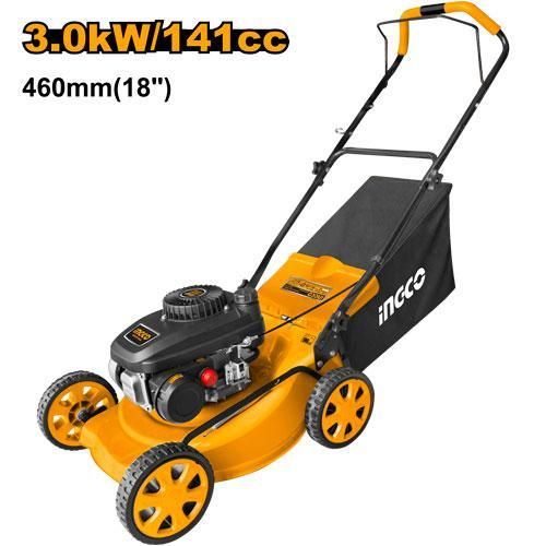 Ingco TONDEUSE A GAZON A ESSENCE 18" - 460mm 141cc 3KW GLM141181