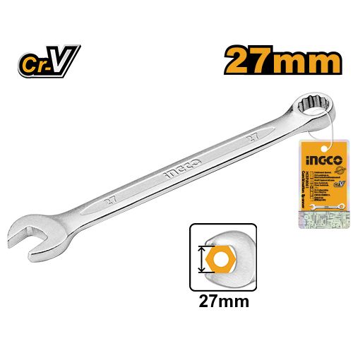 Ingco CLE MIXTE METRIQUE 27mm / HCSPA271
