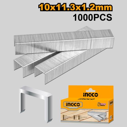 Ingco AGRAFES 10 X 1,2mm (PAQUET DE 1000 PCS) / STS0210