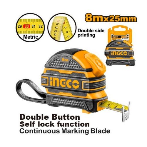 Ingco METRE A RUBAN 8m X 25mm HSMT088251